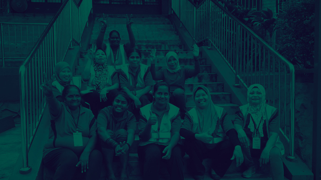 Community participants connecting through a CSR Brand Angel social impact programme